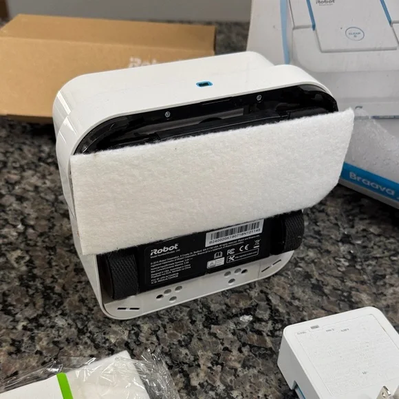 iRobot Braava jet 240 Mopping Robot - White with Blue Accents - Picture 6 of 14